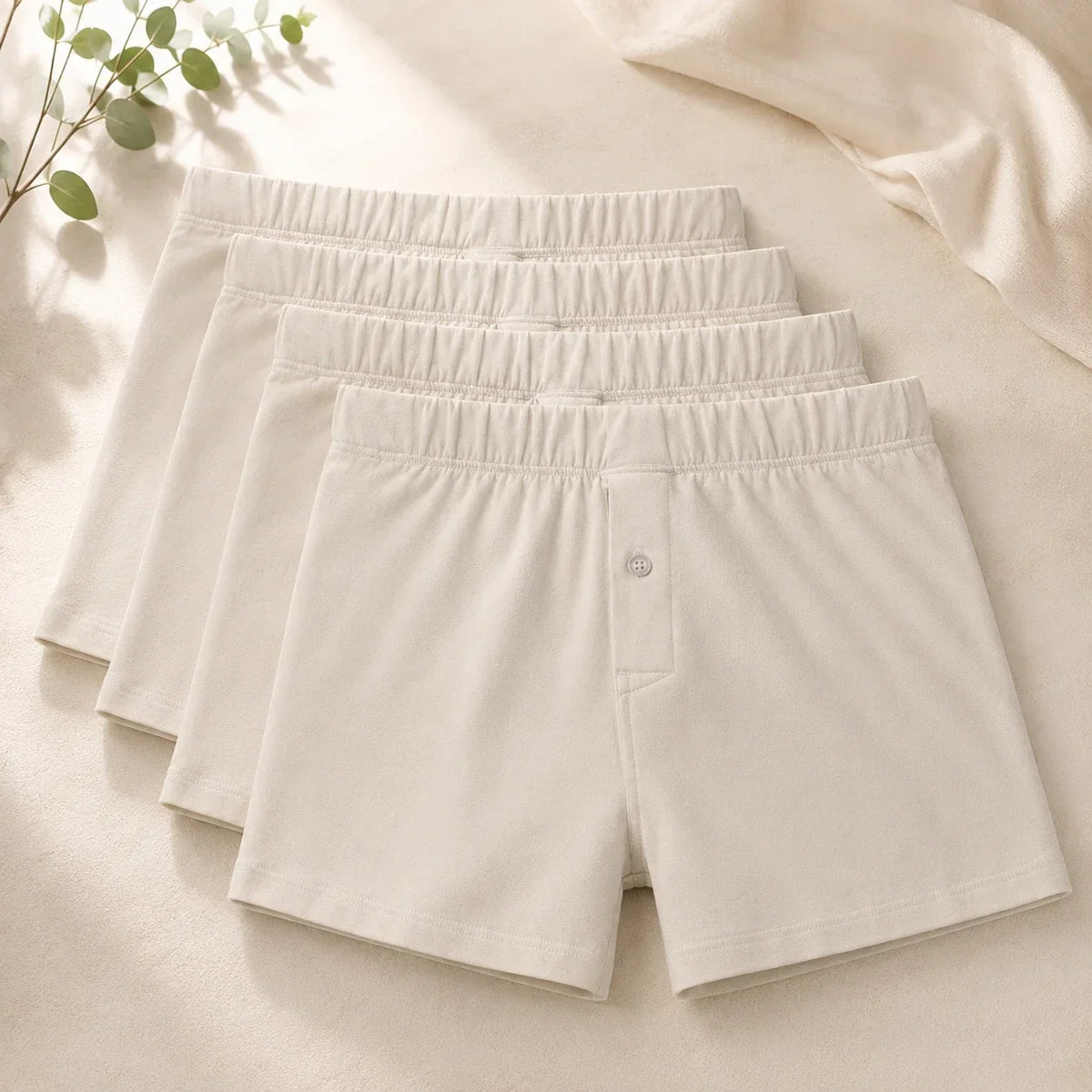 Men's Organic Cotton BALL-NATURAL Boxers