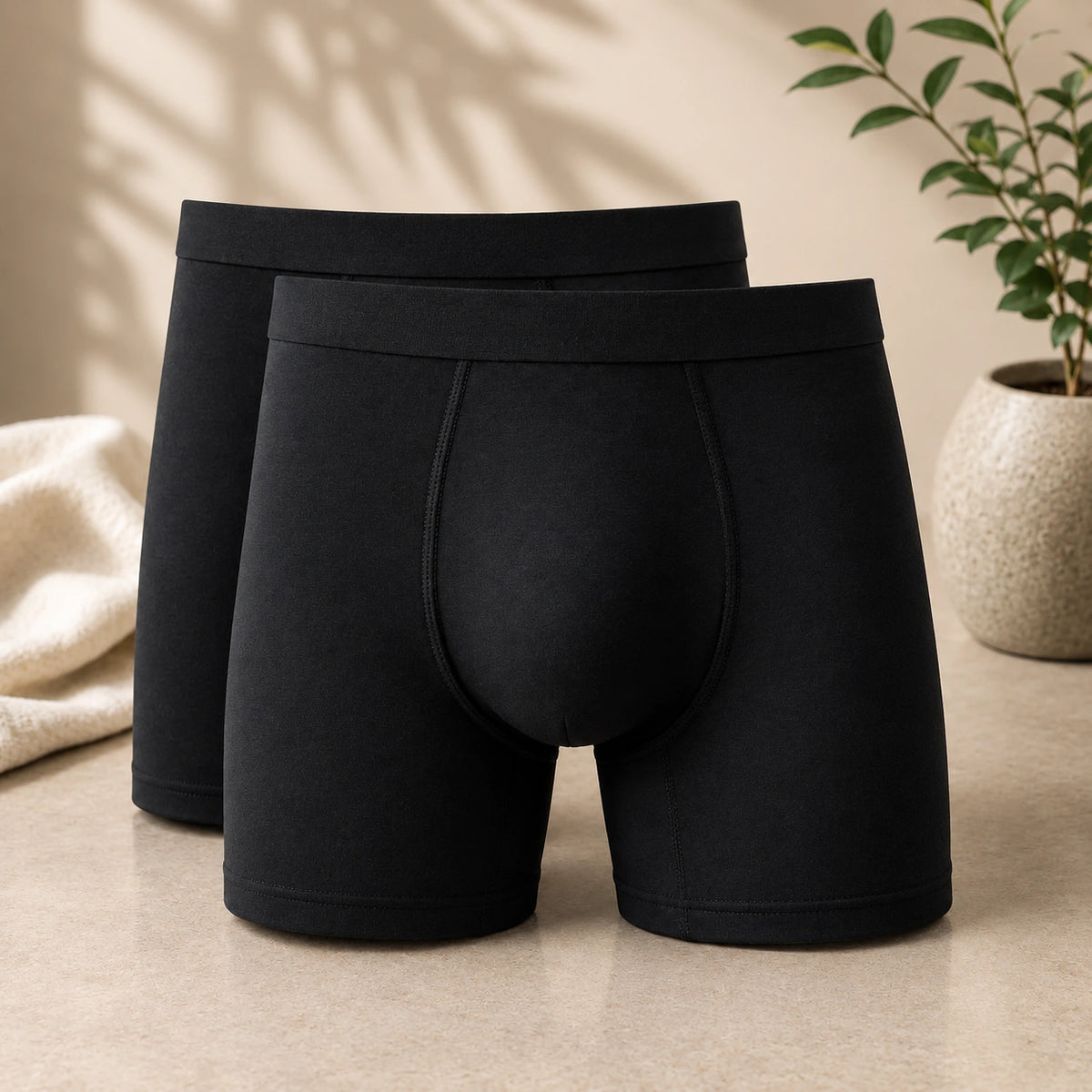 Organic Cotton Compression Boxer Brief